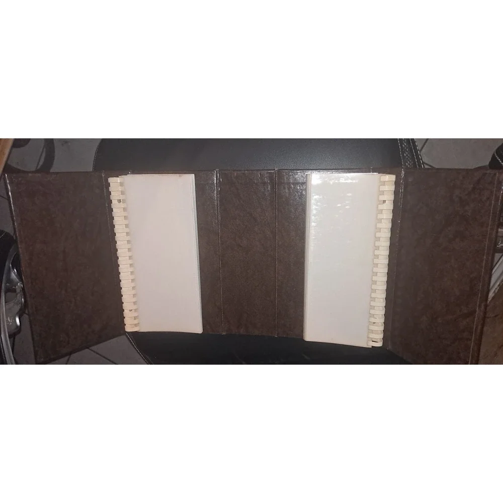 Vintage Photo Album 2 Folding Sides Fits On‎ a Bookshelf